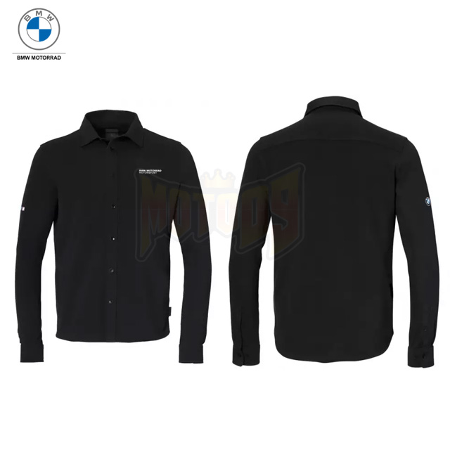 BMW 오토바이 의류 안전장비 용품 캐주얼 셔츠 폴로 티셔츠 Motorsport Shirt Men Black 76618536728