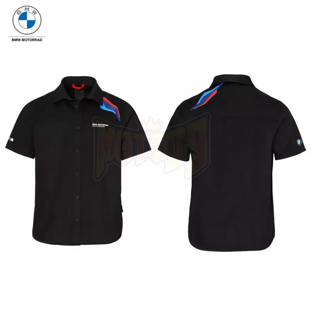 BMW 오토바이 의류 안전장비 용품 캐주얼 셔츠 폴로 티셔츠 Motorsport Short Sleeve Shirt Men 76618536724